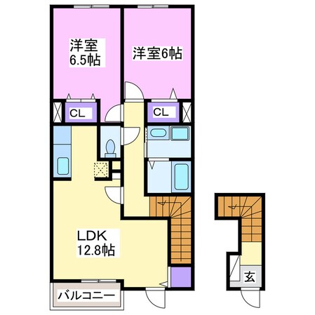 フォーリストCの物件間取画像